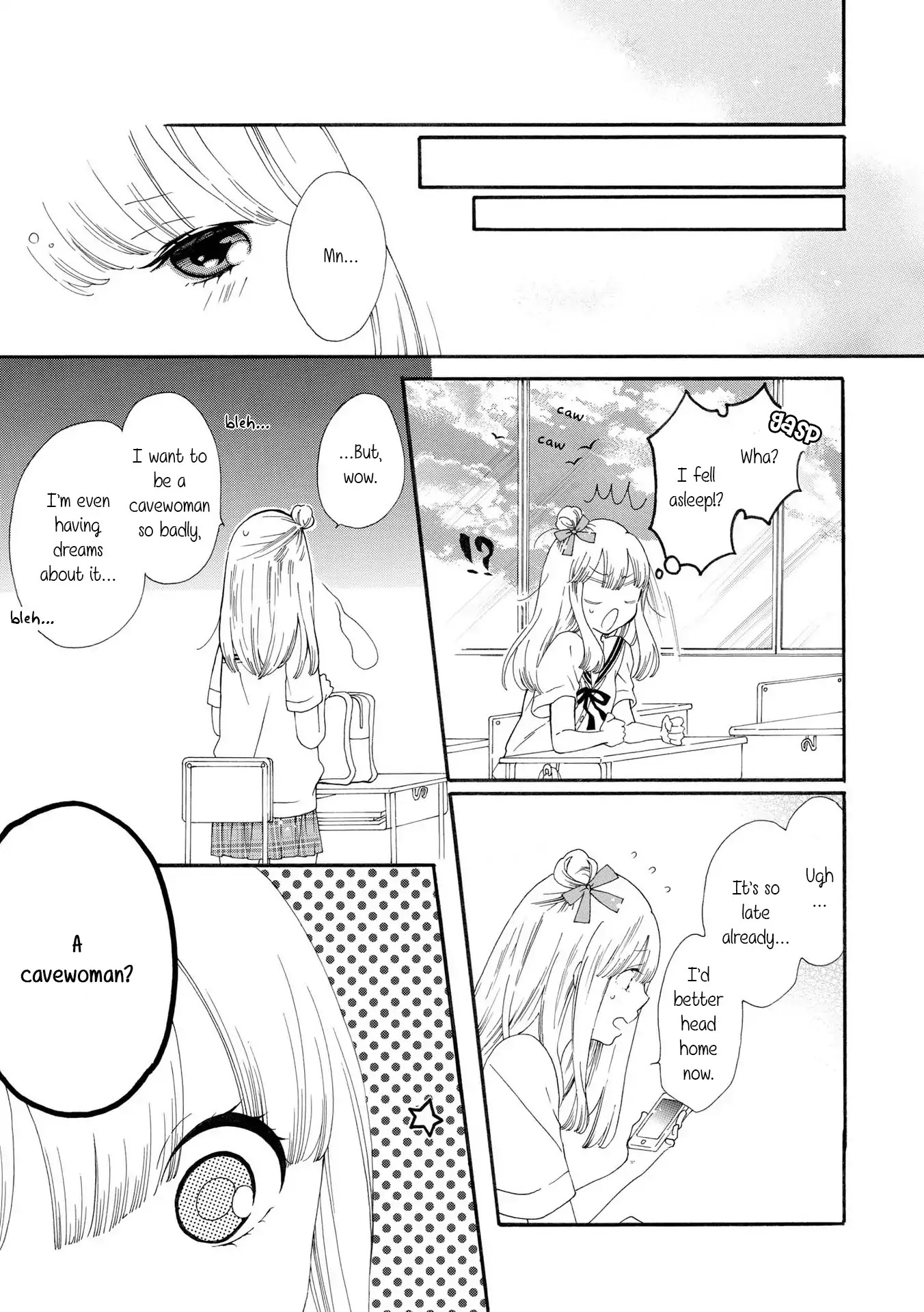 Incomplete Girl Chapter 7 page 8 - Chapter 7: If I Were A Cavewoman [END]