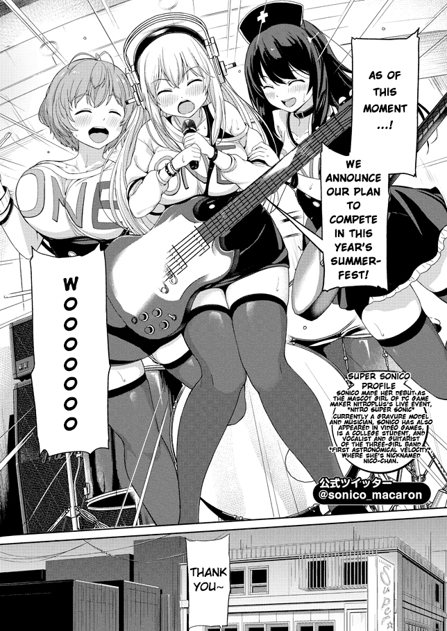 Inconvenient Daily Life of the Super Sonico Chapter 1 page 3 - Chapter 1