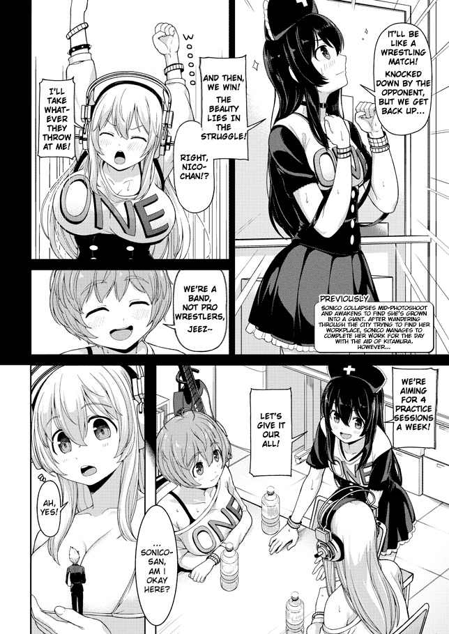 Inconvenient Daily Life of the Super Sonico Chapter 3 page 2 - Chapter 3