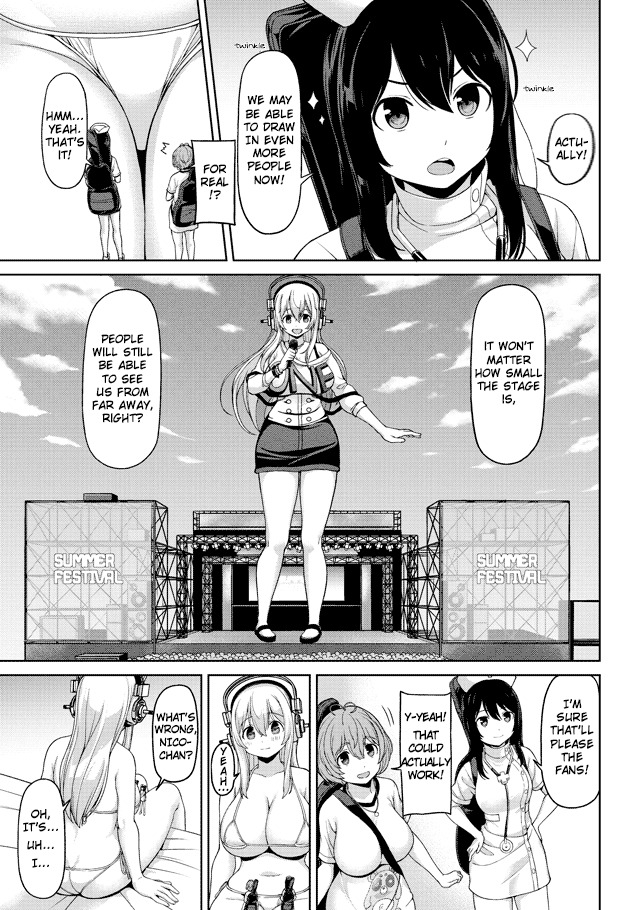Inconvenient Daily Life of the Super Sonico Chapter 3 page 9 - Chapter 3