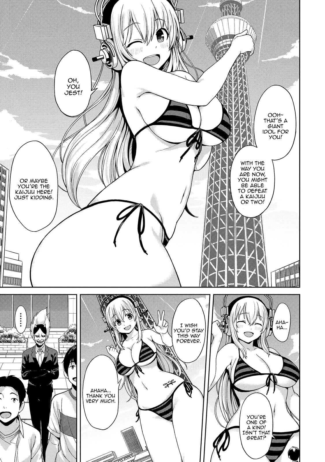 Inconvenient Daily Life of the Super Sonico Chapter 4 page 10 - Chapter 4: Special