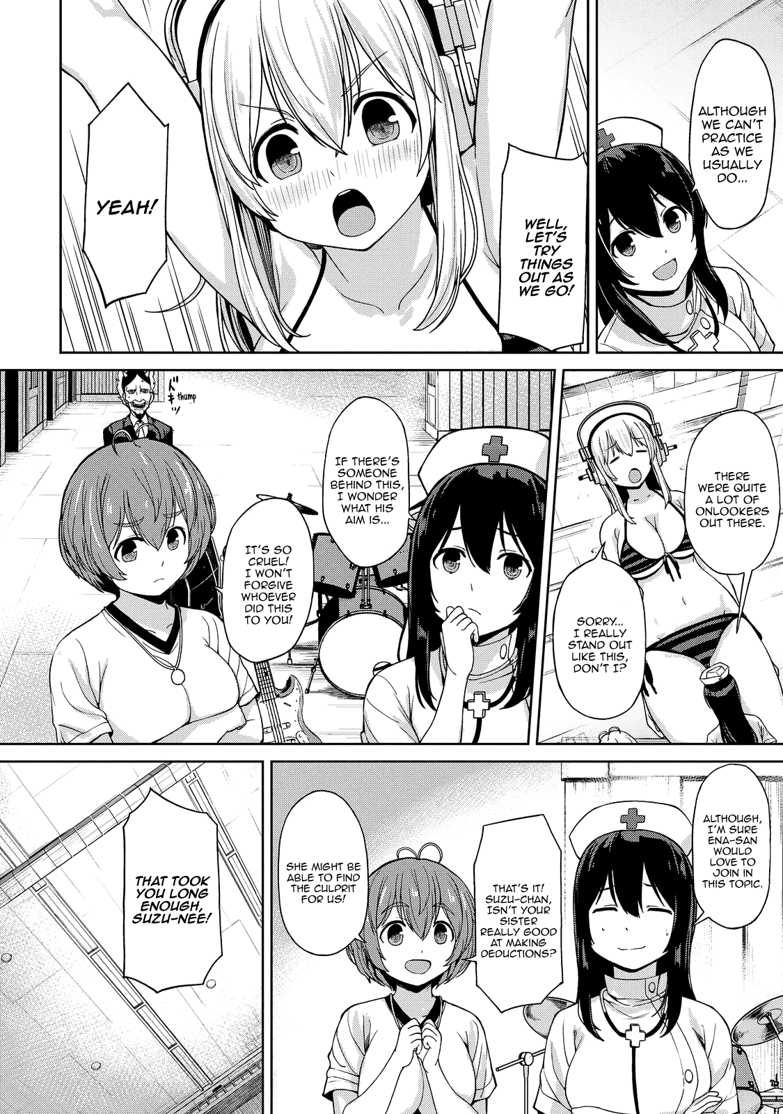 Inconvenient Daily Life of the Super Sonico Chapter 4 page 13 - Chapter 4: Special