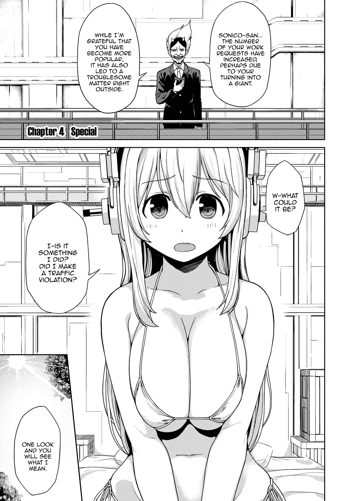Inconvenient Daily Life of the Super Sonico Chapter 4 page 2 - Chapter 4: Special