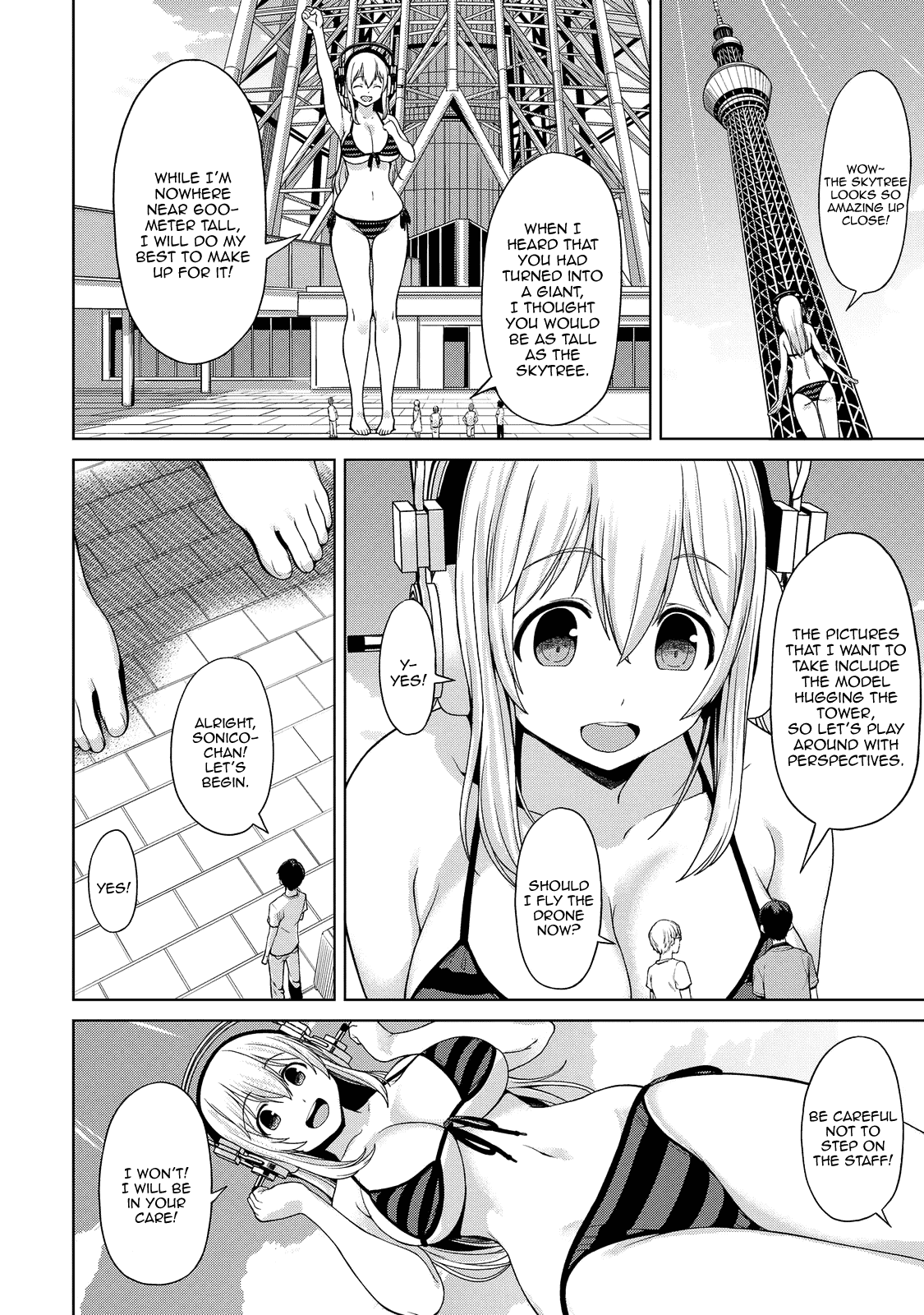 Inconvenient Daily Life of the Super Sonico Chapter 4 page 9 - Chapter 4: Special