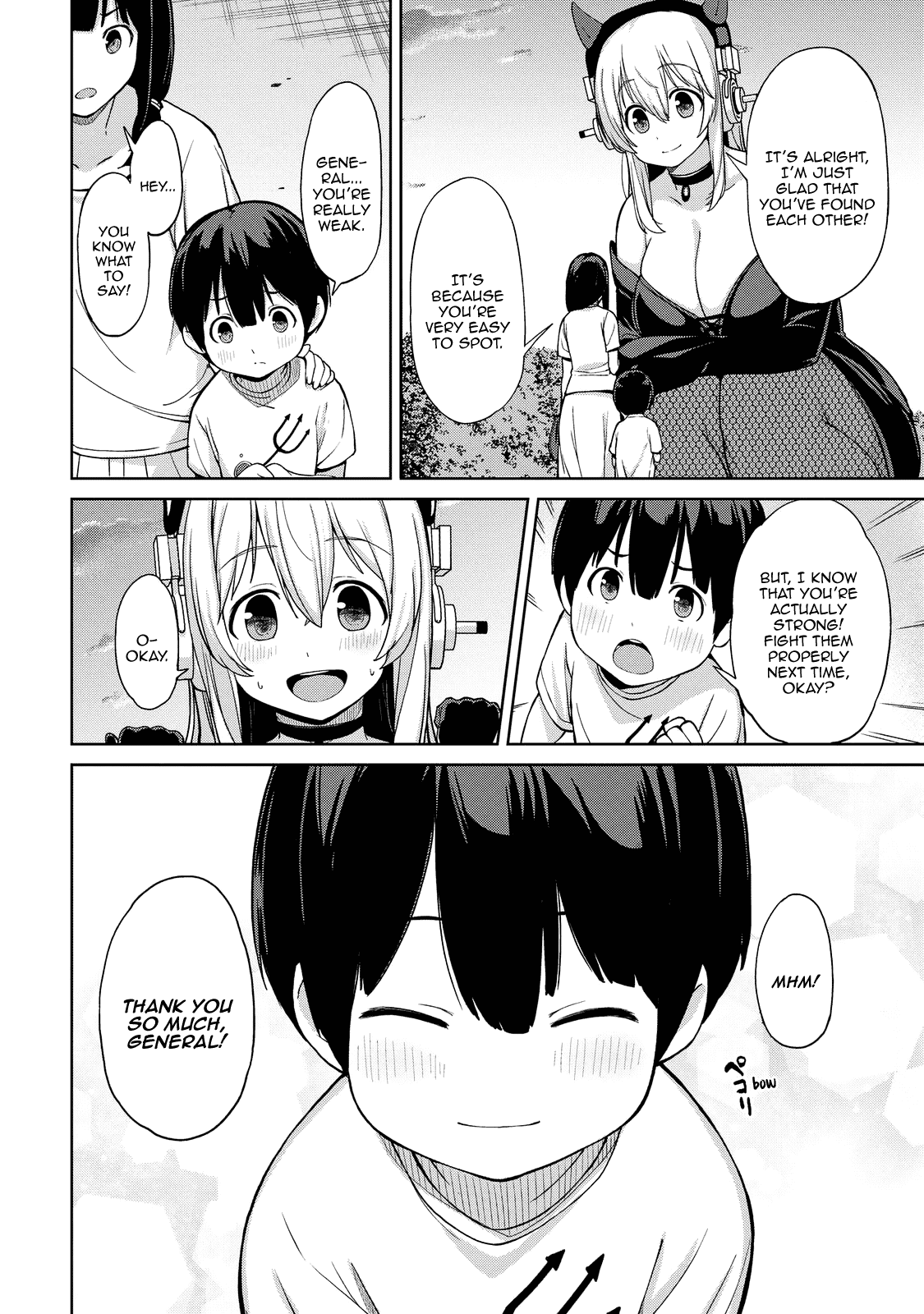 Inconvenient Daily Life of the Super Sonico Chapter 5 page 15 - Chapter 5: Dominic and the Boy