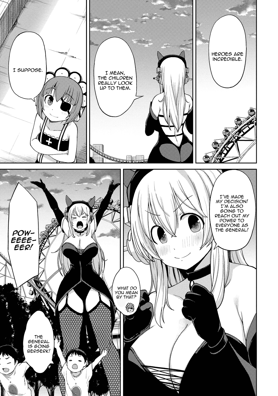 Inconvenient Daily Life of the Super Sonico Chapter 5 page 16 - Chapter 5: Dominic and the Boy