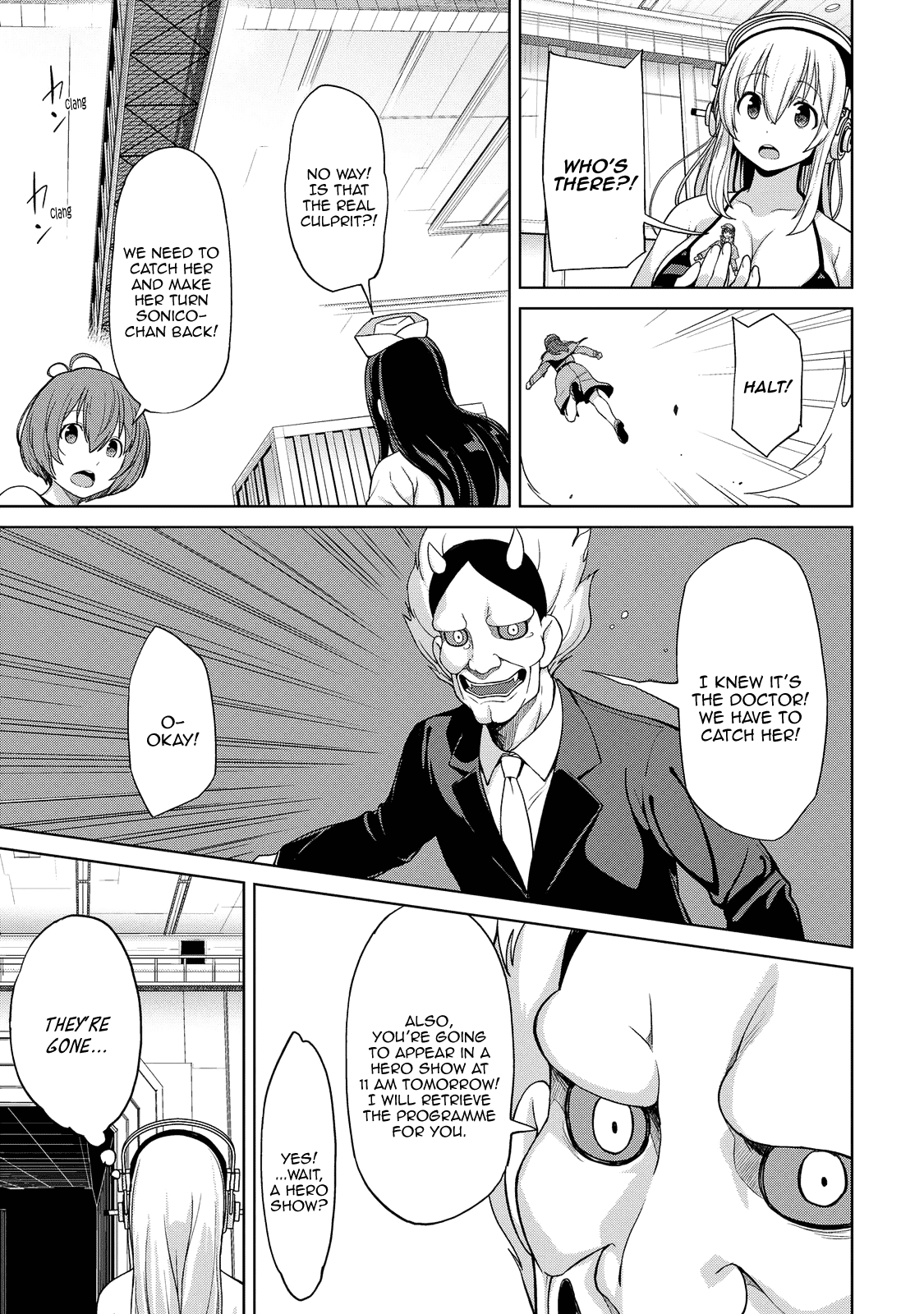 Inconvenient Daily Life of the Super Sonico Chapter 5 page 6 - Chapter 5: Dominic and the Boy