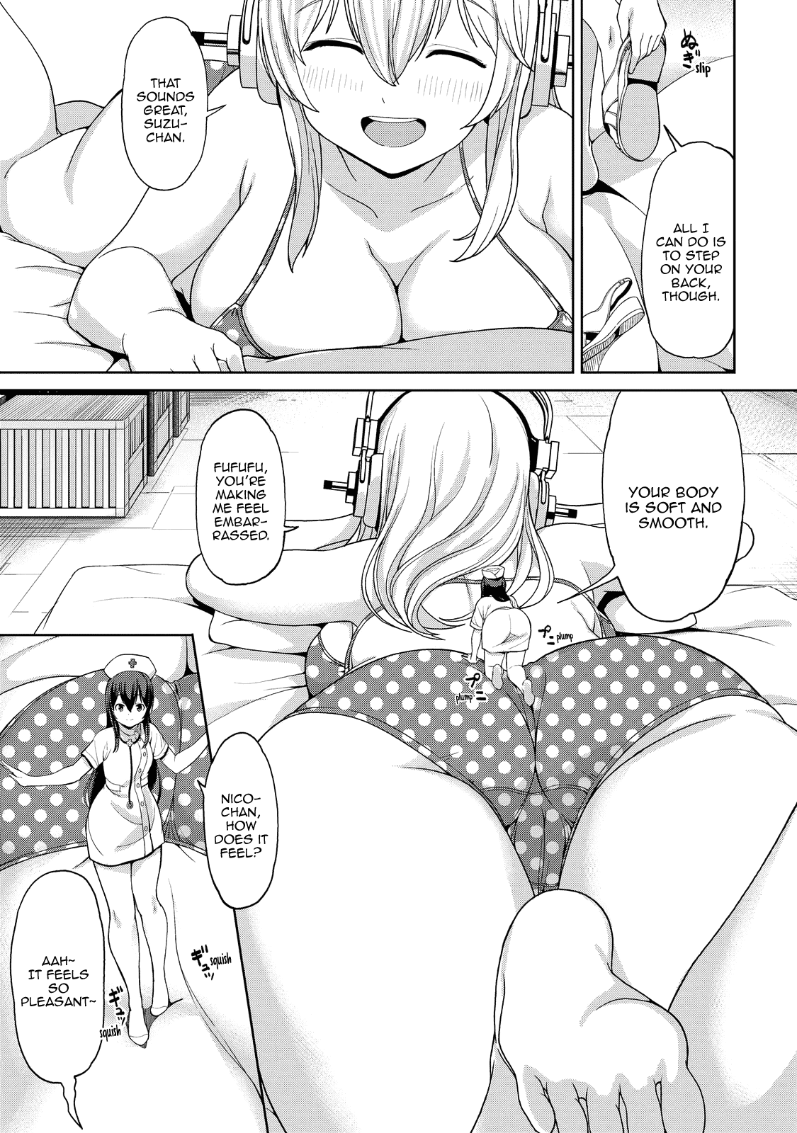 Inconvenient Daily Life of the Super Sonico Chapter 6 page 10 - Chapter 6: What We Can Do