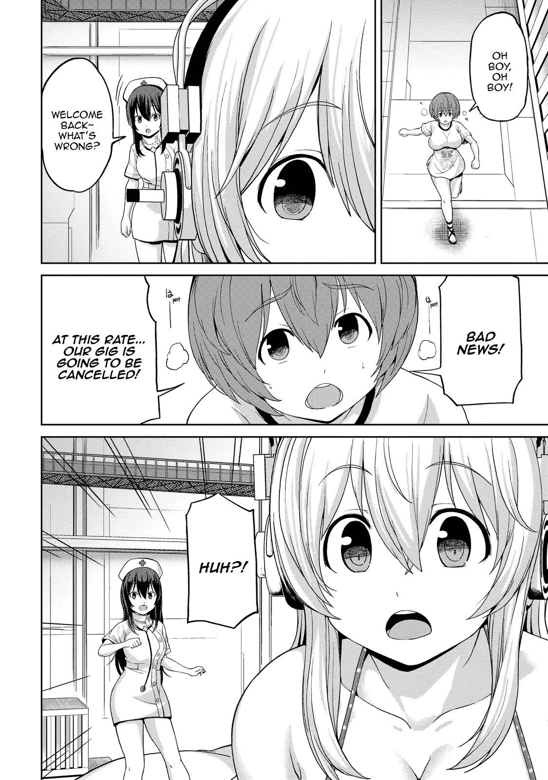 Inconvenient Daily Life of the Super Sonico Chapter 6 page 13 - Chapter 6: What We Can Do