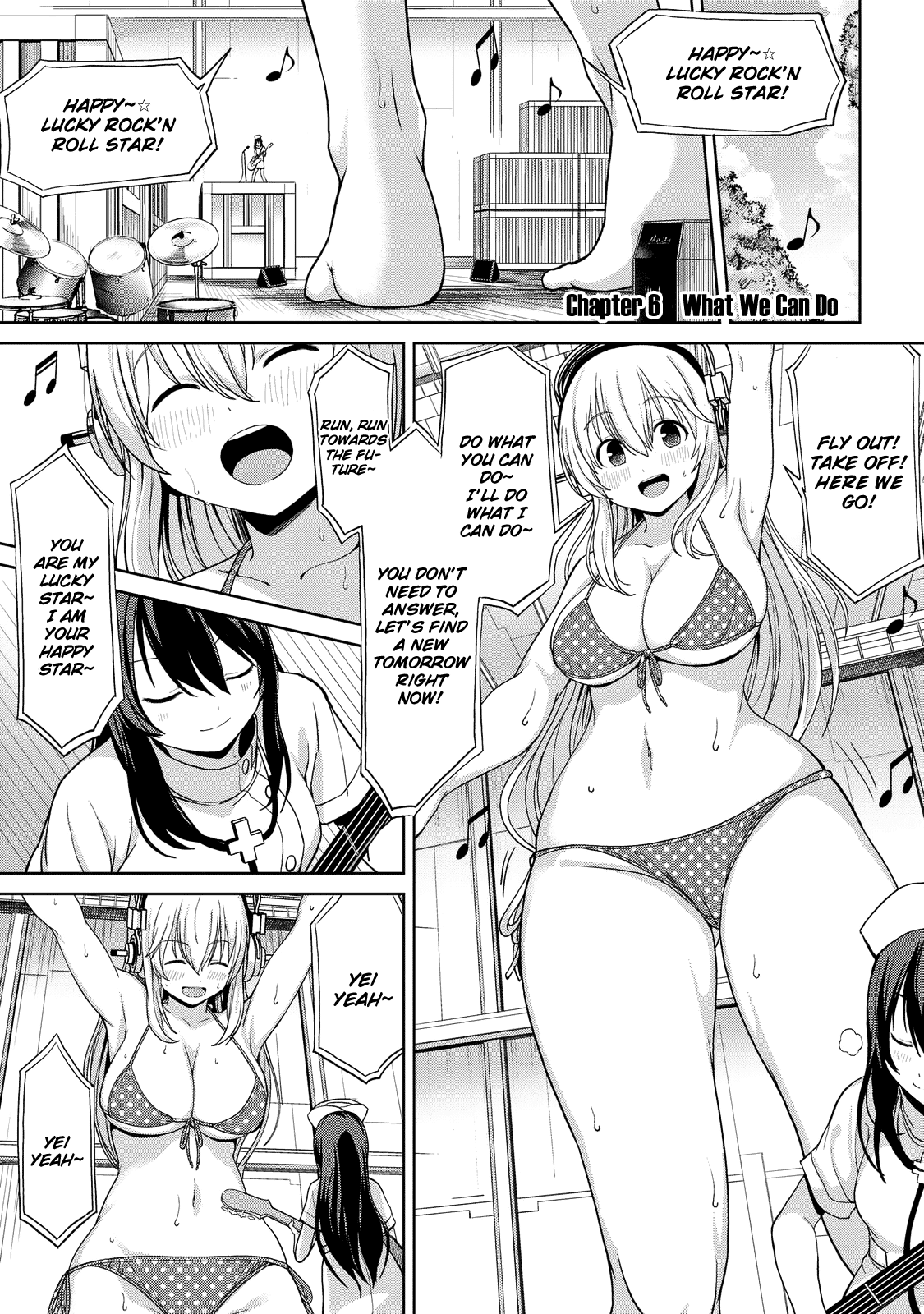 Inconvenient Daily Life of the Super Sonico Chapter 6 page 2 - Chapter 6: What We Can Do