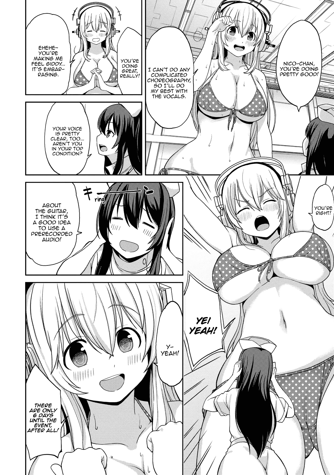 Inconvenient Daily Life of the Super Sonico Chapter 6 page 3 - Chapter 6: What We Can Do