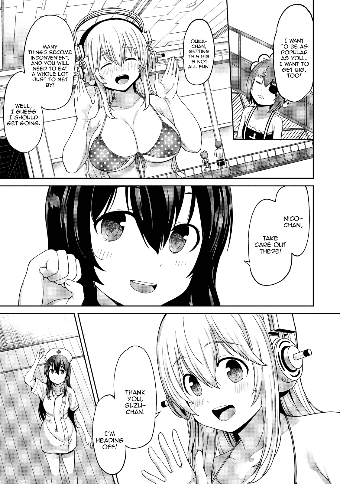 Inconvenient Daily Life of the Super Sonico Chapter 6 page 6 - Chapter 6: What We Can Do