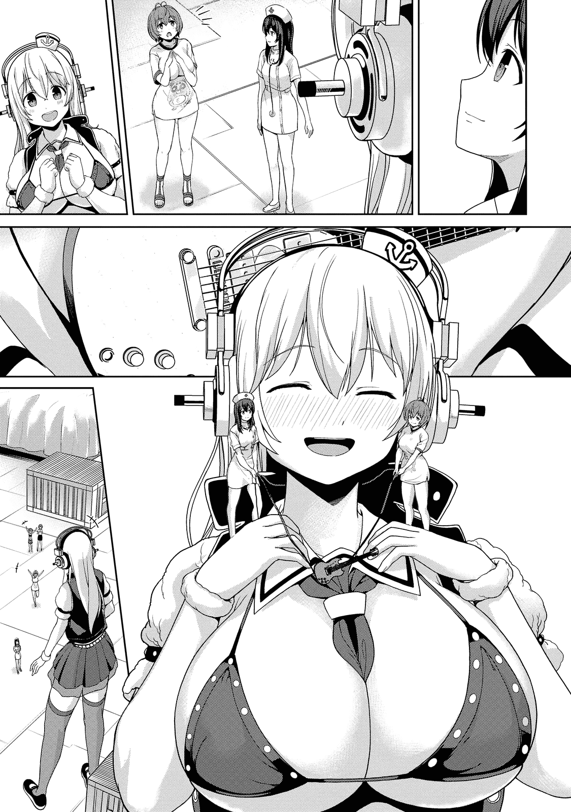 Inconvenient Daily Life of the Super Sonico Chapter 7 page 12 - Chapter 7: A Big Start