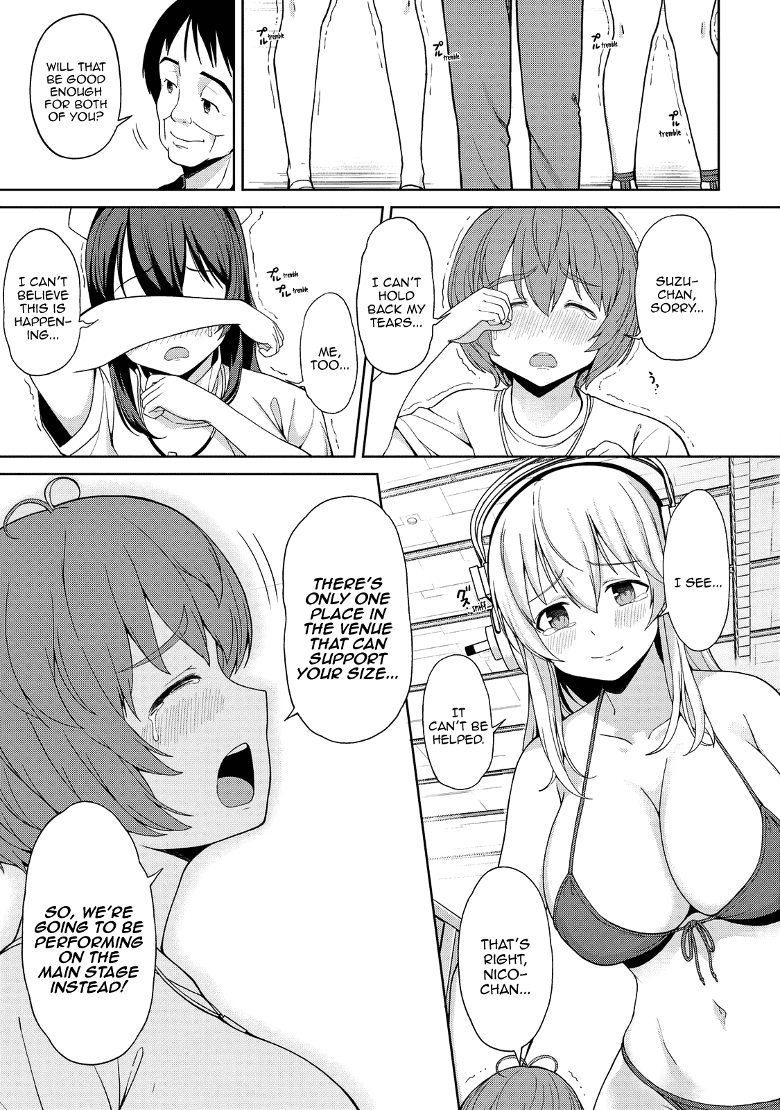 Inconvenient Daily Life of the Super Sonico Chapter 7 page 6 - Chapter 7: A Big Start