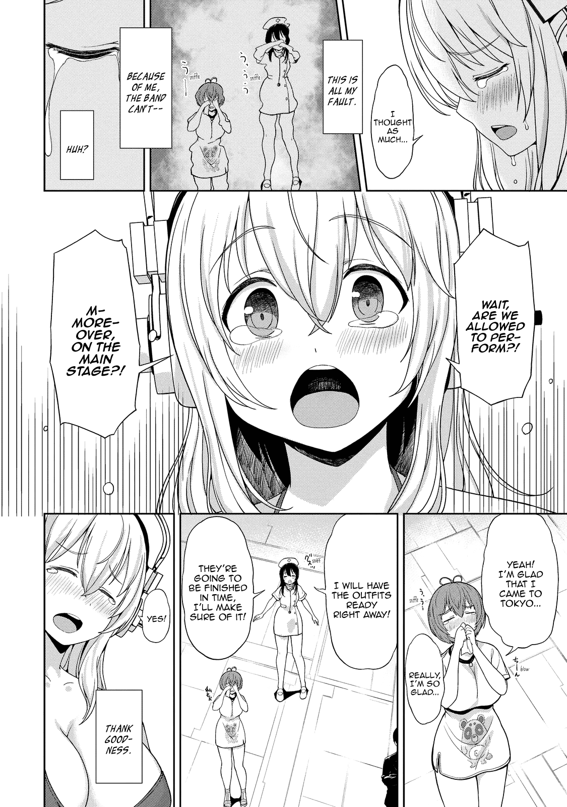 Inconvenient Daily Life of the Super Sonico Chapter 7 page 7 - Chapter 7: A Big Start