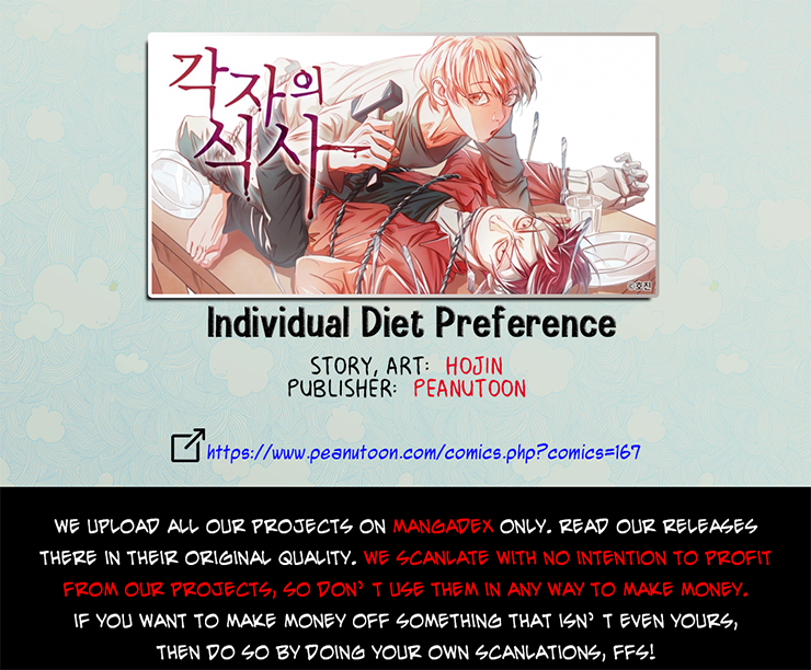 Individual Diet Preference Chapter 2 page 3 - Chapter 2