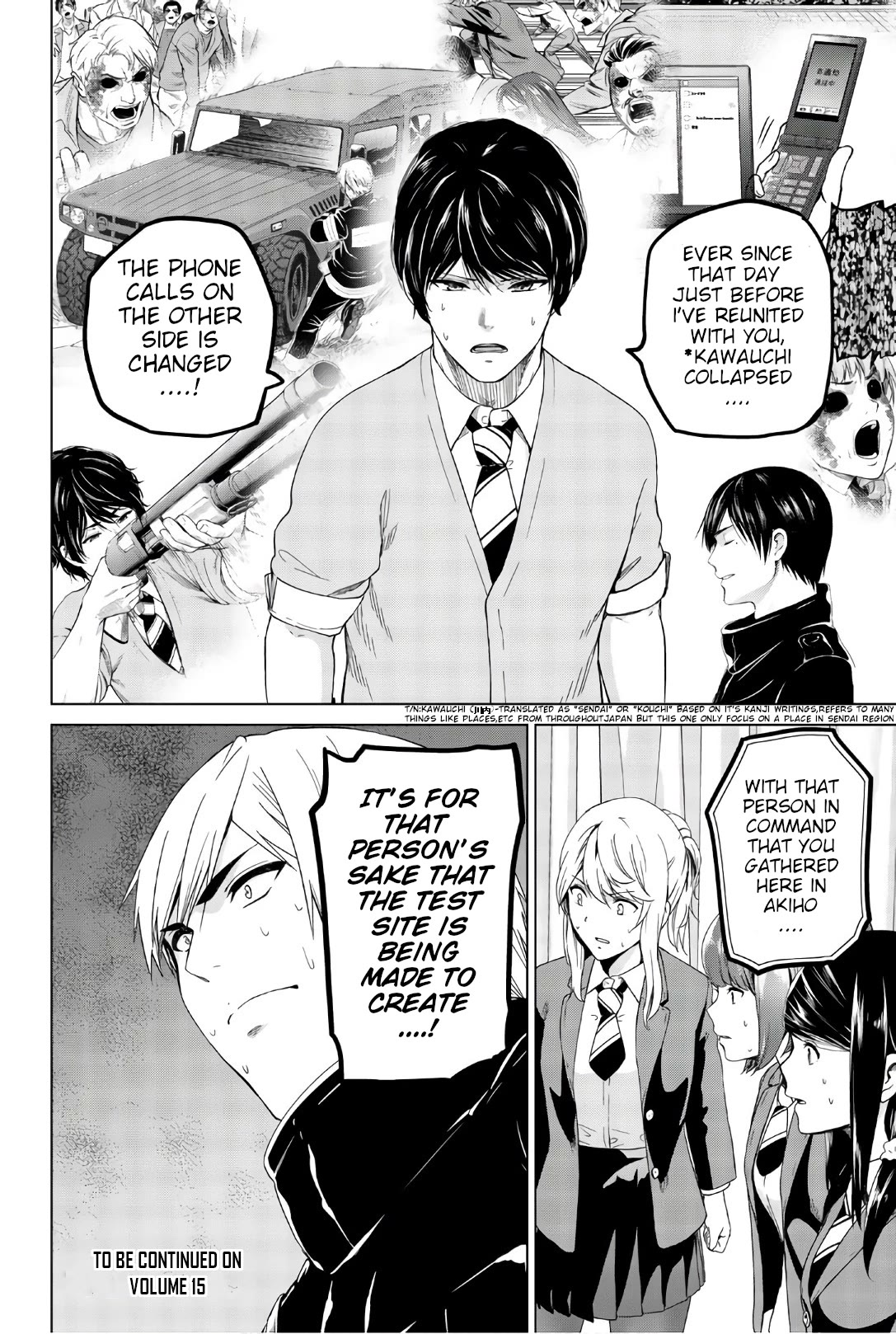 Infection Chapter 124 page 20 - Chapter 124: Let's go together