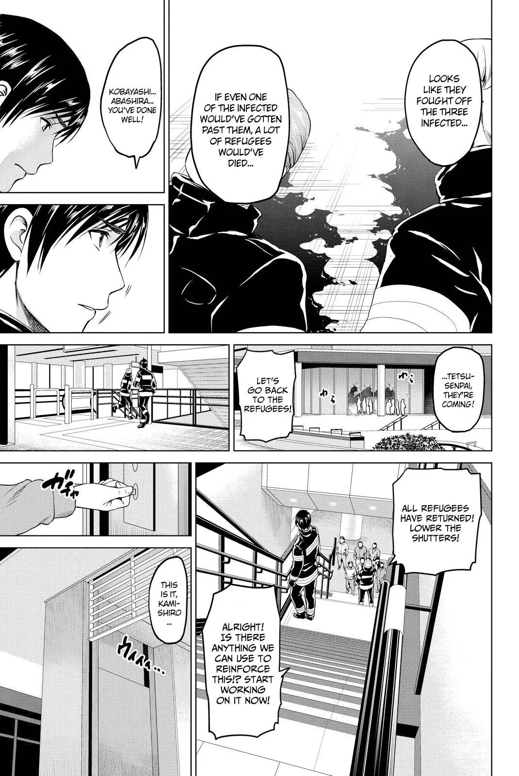 Infection Chapter 35 page 17 - Chapter 35: Yuu Kamishiro - Fire fighter