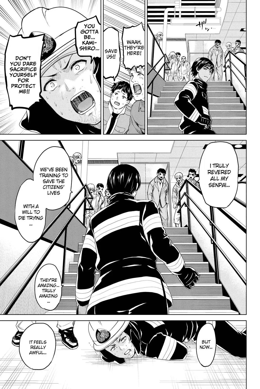 Infection Chapter 35 page 19 - Chapter 35: Yuu Kamishiro - Fire fighter