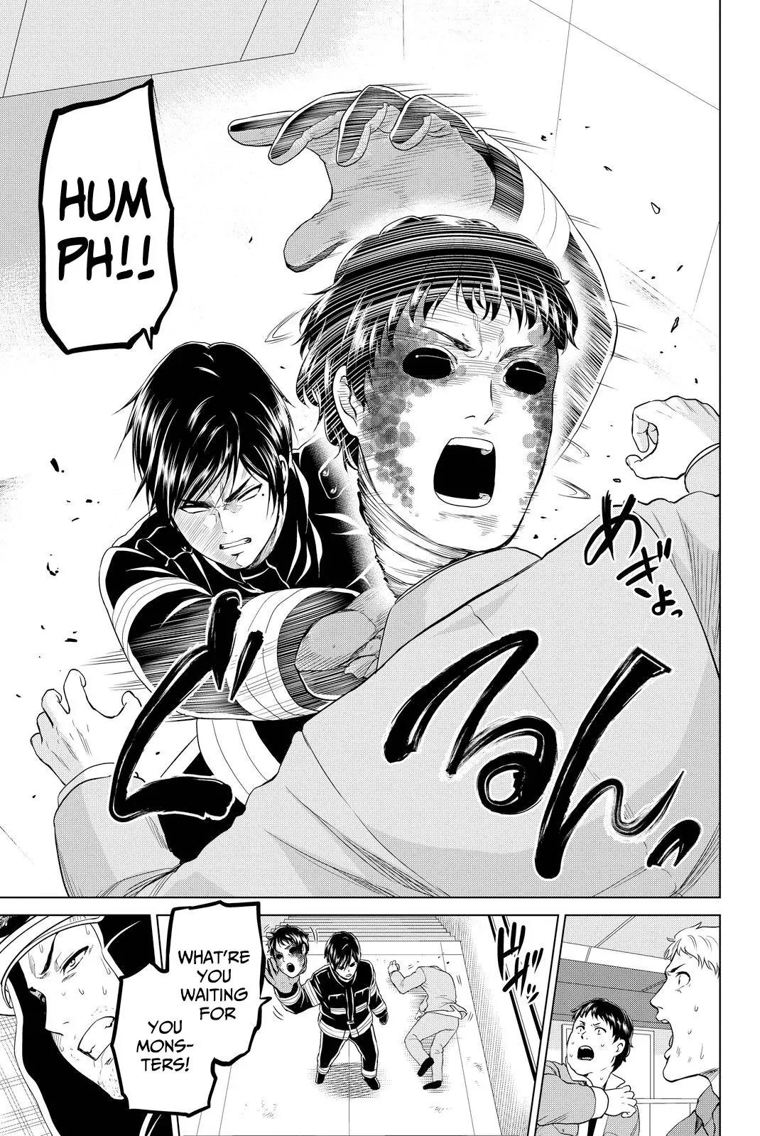 Infection Chapter 35 page 21 - Chapter 35: Yuu Kamishiro - Fire fighter