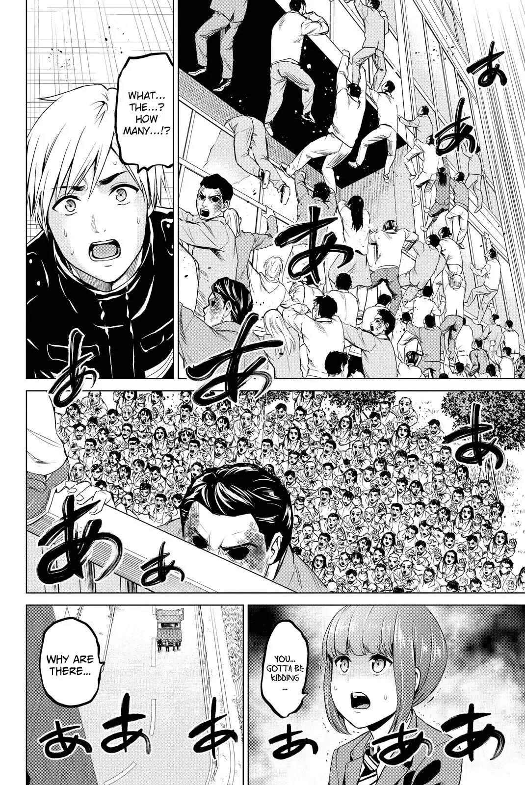 Infection Chapter 38 page 14 - Chapter 38: Kamishiro of the Fire Fighter Squad