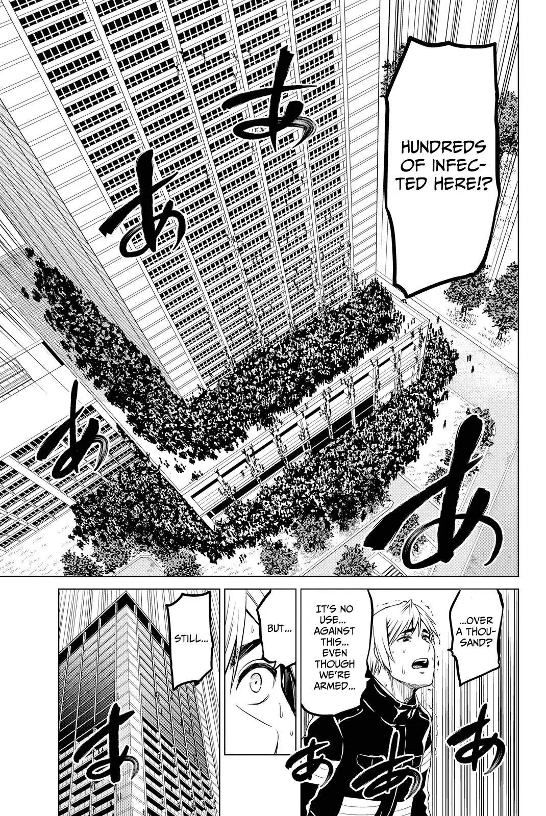 Infection Chapter 38 page 15 - Chapter 38: Kamishiro of the Fire Fighter Squad