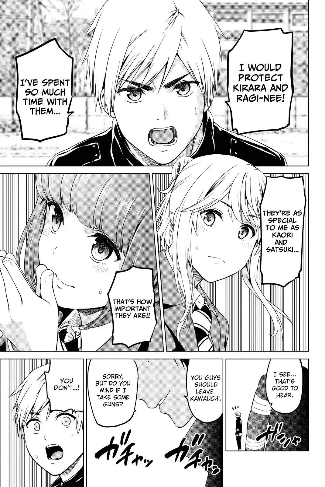 Infection Chapter 38 page 17 - Chapter 38: Kamishiro of the Fire Fighter Squad