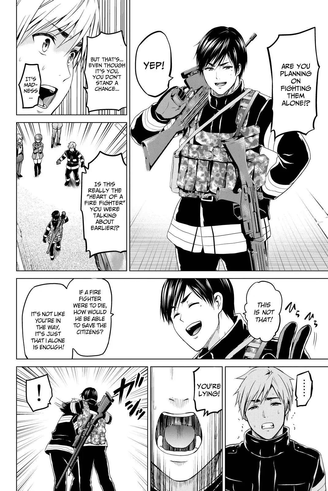Infection Chapter 38 page 18 - Chapter 38: Kamishiro of the Fire Fighter Squad