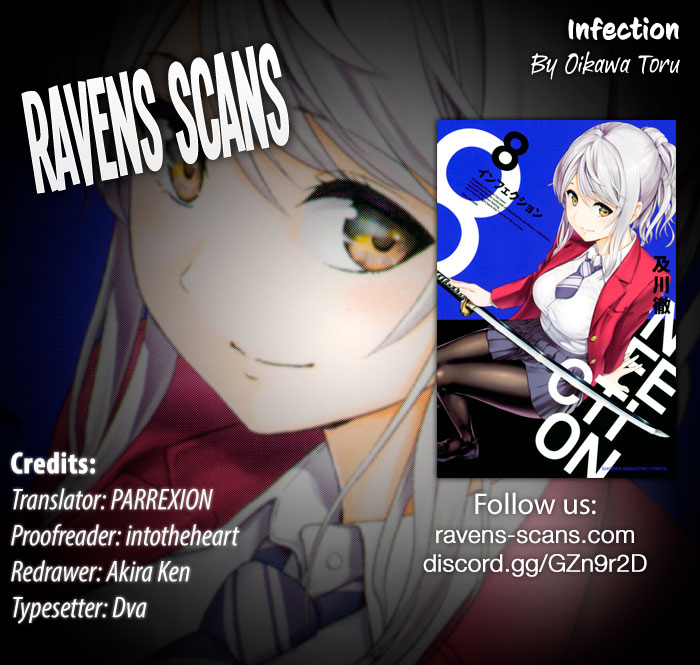 Infection Chapter 61 page 1 - Chapter 61: Satsuki vs Helmet