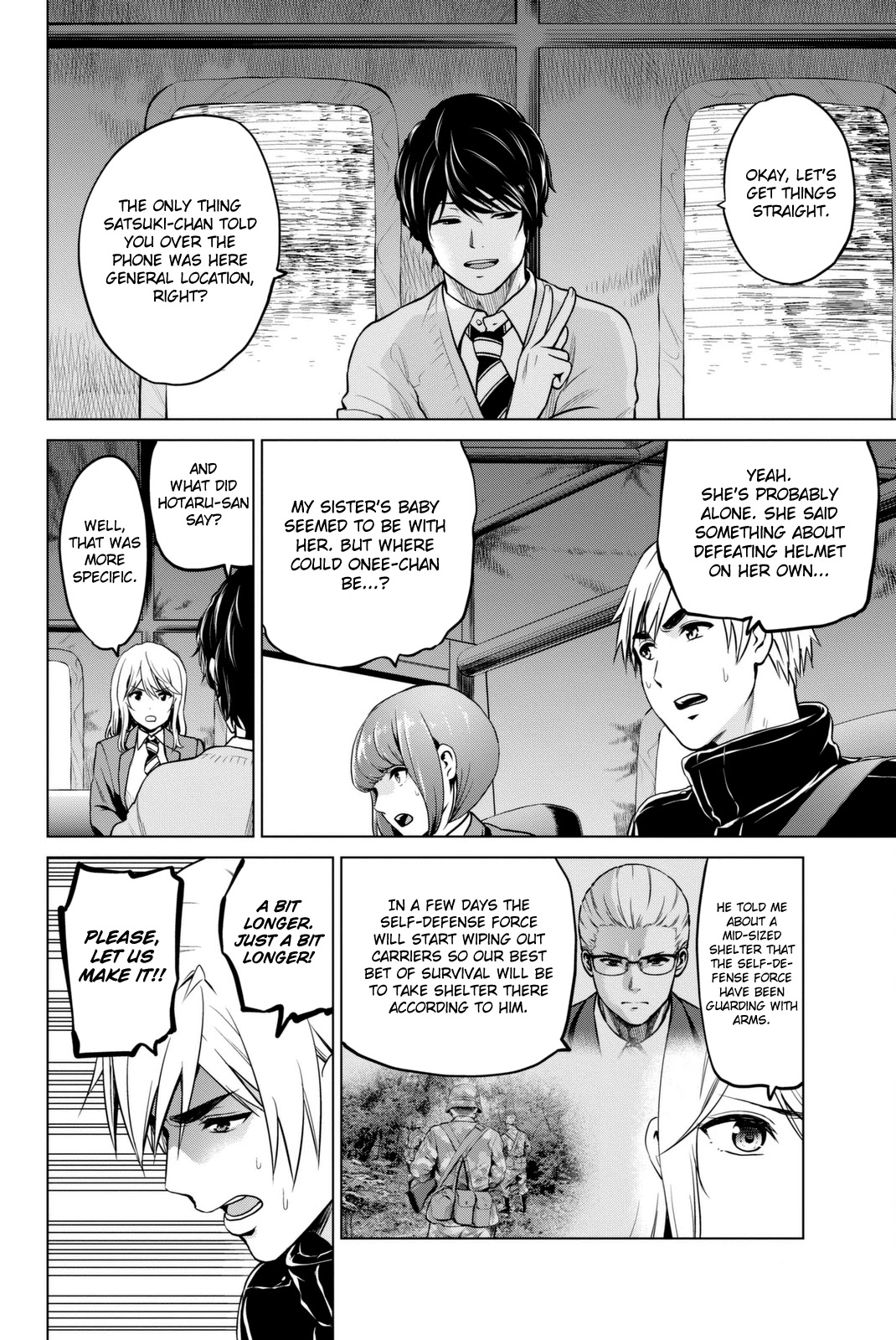 Infection Chapter 61 page 12 - Chapter 61: Satsuki vs Helmet