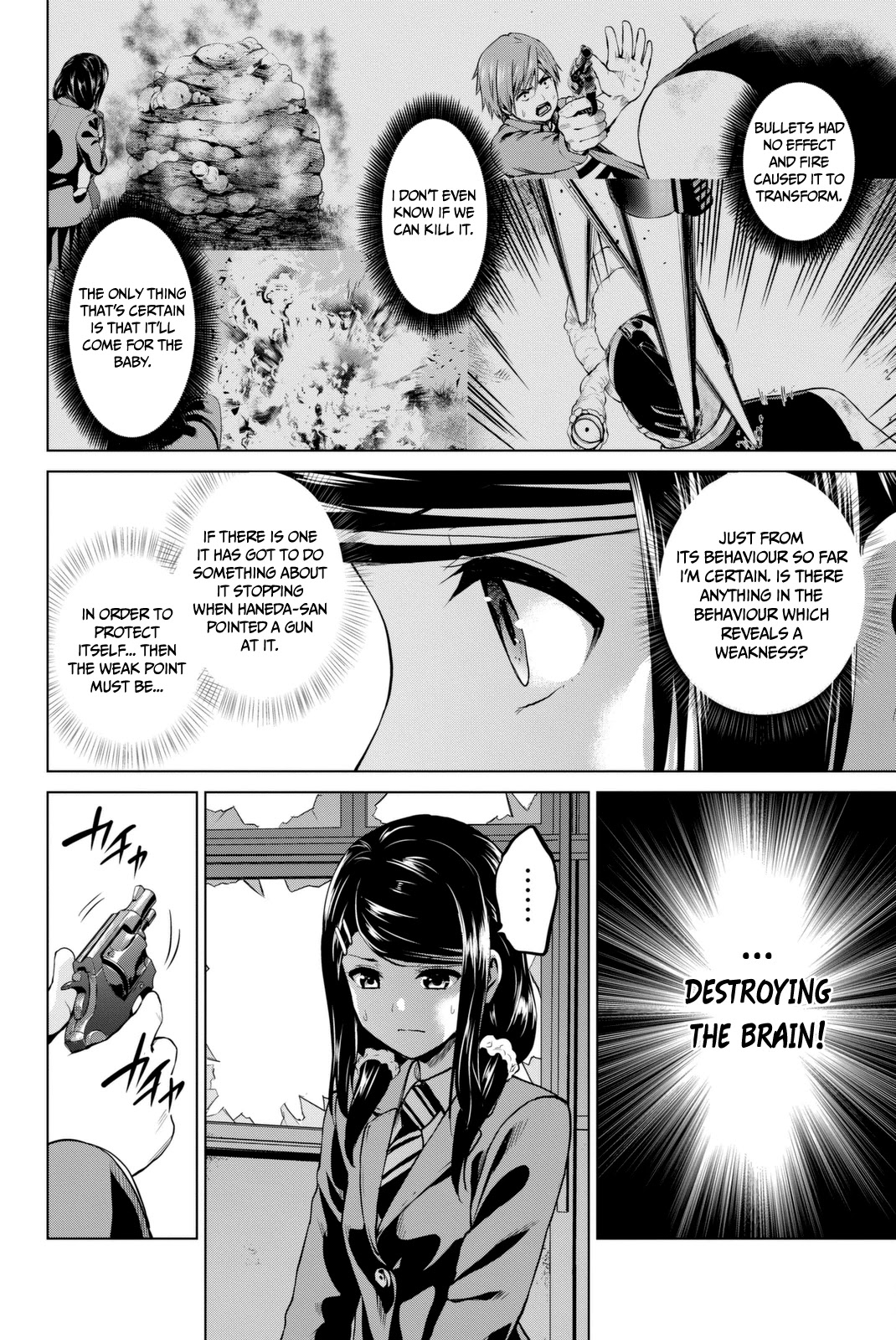 Infection Chapter 61 page 16 - Chapter 61: Satsuki vs Helmet