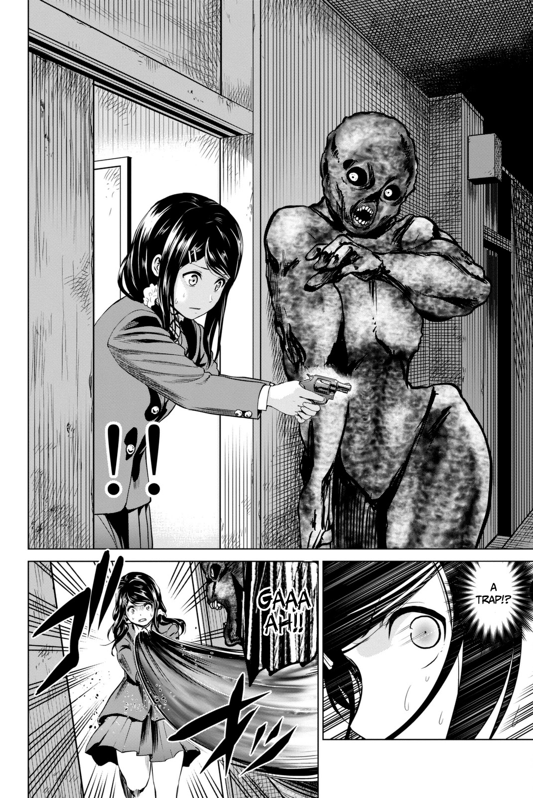 Infection Chapter 61 page 20 - Chapter 61: Satsuki vs Helmet