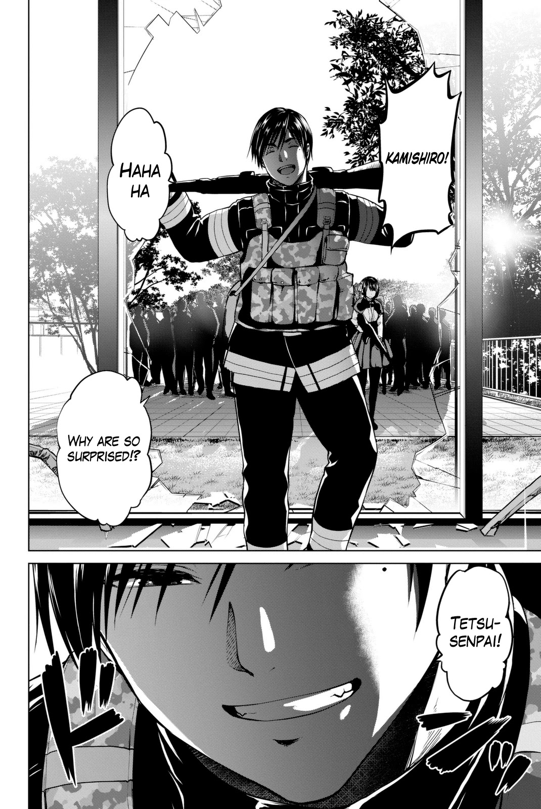 Infection Chapter 61 page 24 - Chapter 61: Satsuki vs Helmet