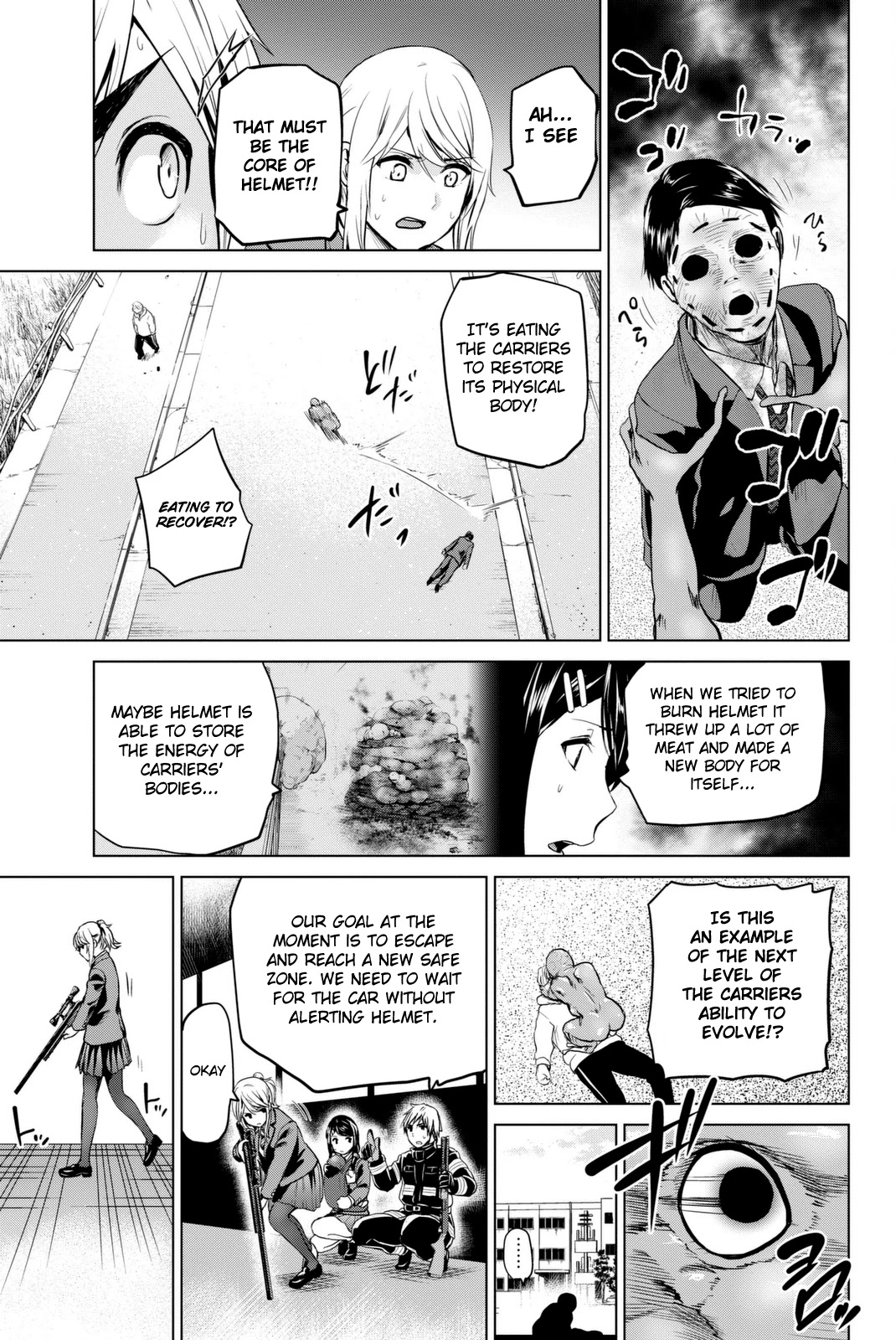 Infection Chapter 64 page 14 - Chapter 64: Abnormal Evolution