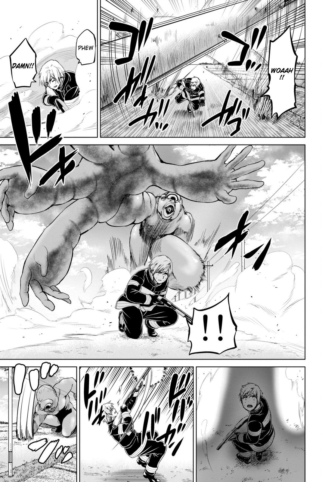 Infection Chapter 66 page 10 - Chapter 66: Confronting Giant Helmet