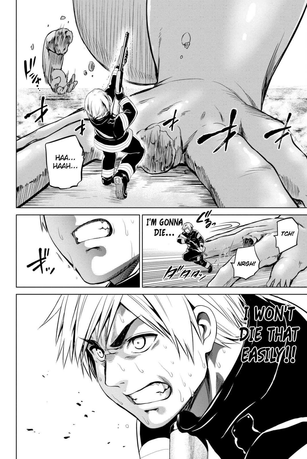 Infection Chapter 66 page 11 - Chapter 66: Confronting Giant Helmet