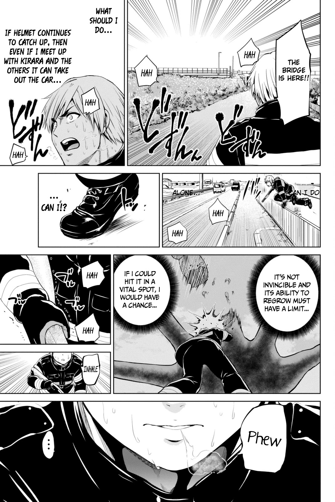 Infection Chapter 66 page 12 - Chapter 66: Confronting Giant Helmet