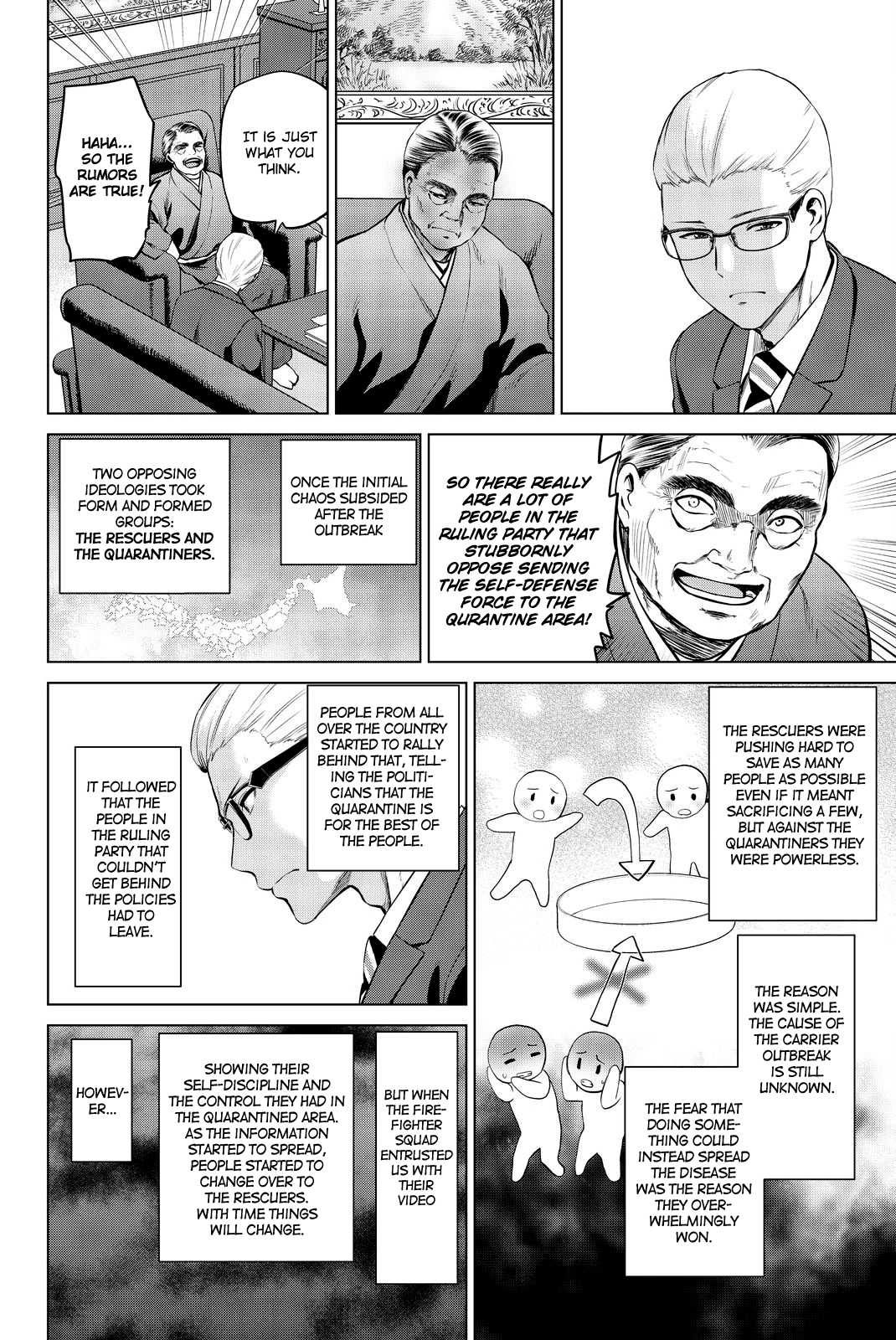 Infection Chapter 70 page 8 - Chapter 70: A 3-Way Battle