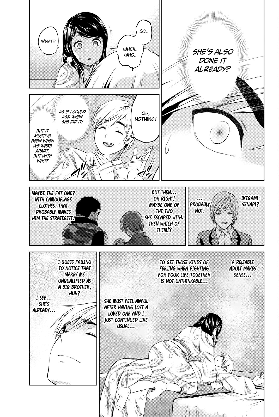 Infection Chapter 73 page 12 - Chapter 73: Satsuki's Growth