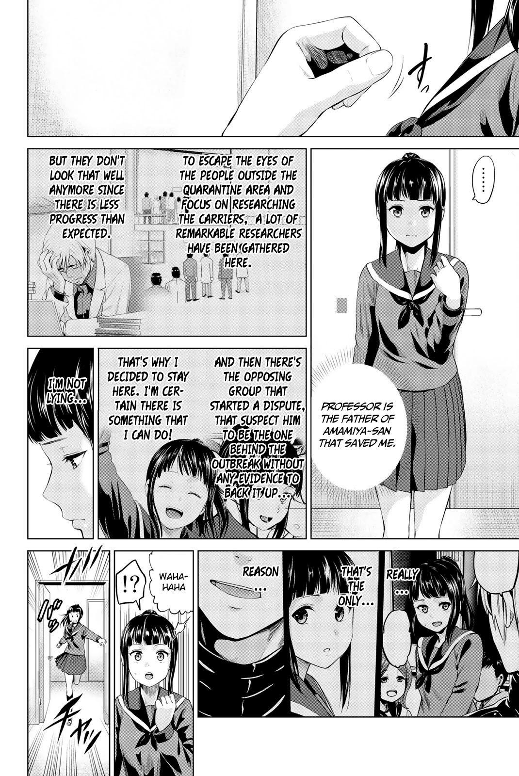 Infection Chapter 82 page 3 - Chapter 82: The Lecture at the Underground Research Facility