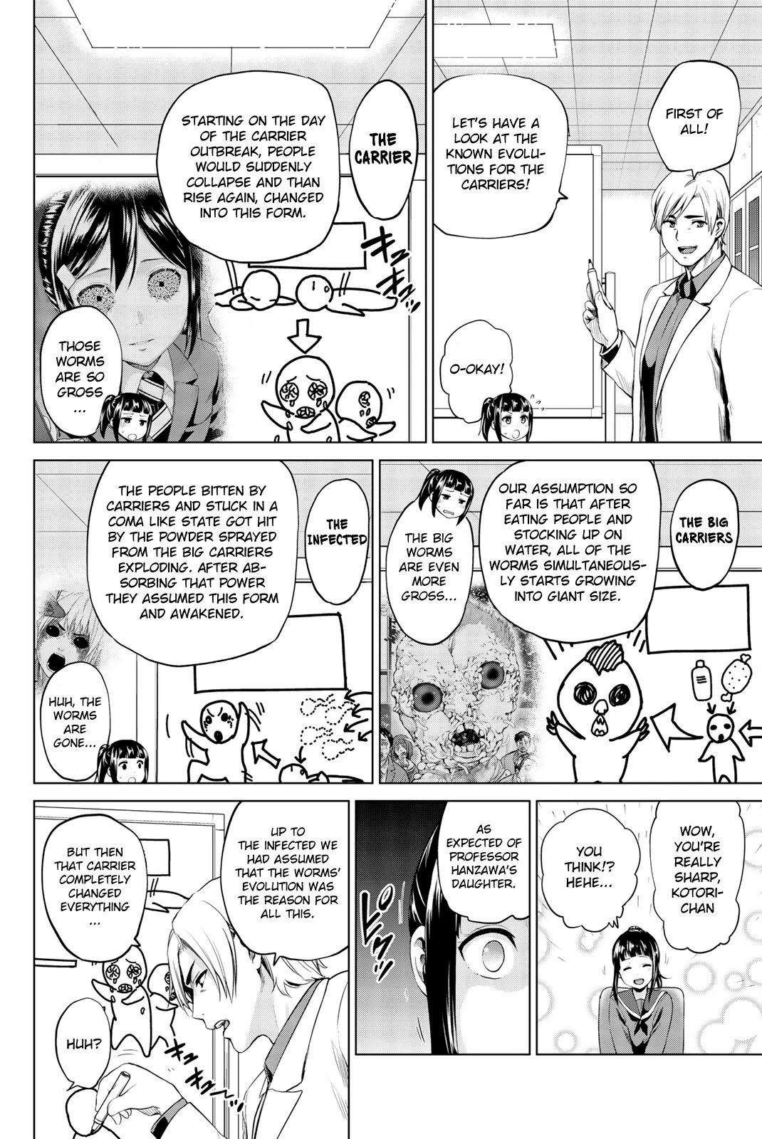 Infection Chapter 82 page 5 - Chapter 82: The Lecture at the Underground Research Facility