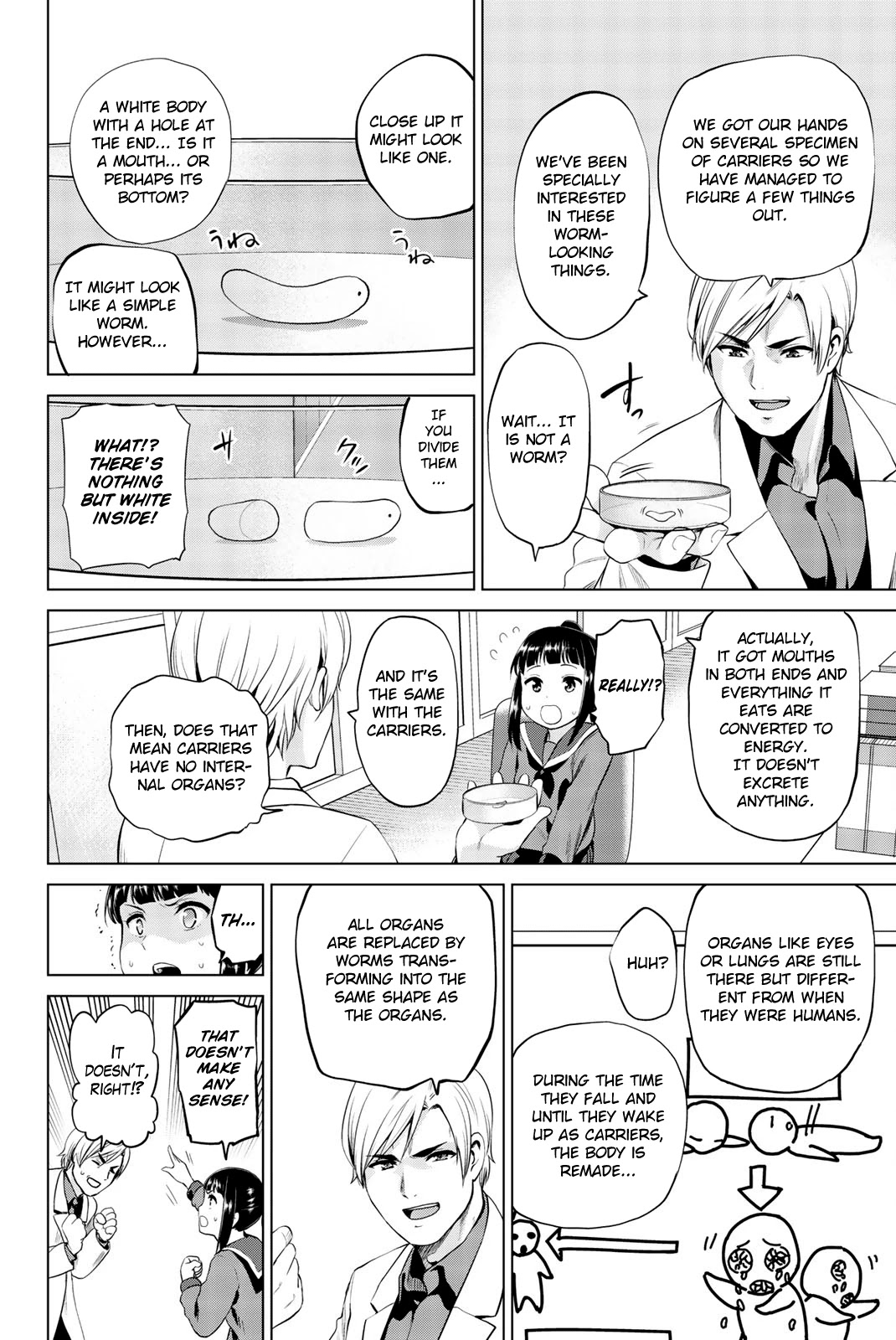 Infection Chapter 82 page 7 - Chapter 82: The Lecture at the Underground Research Facility