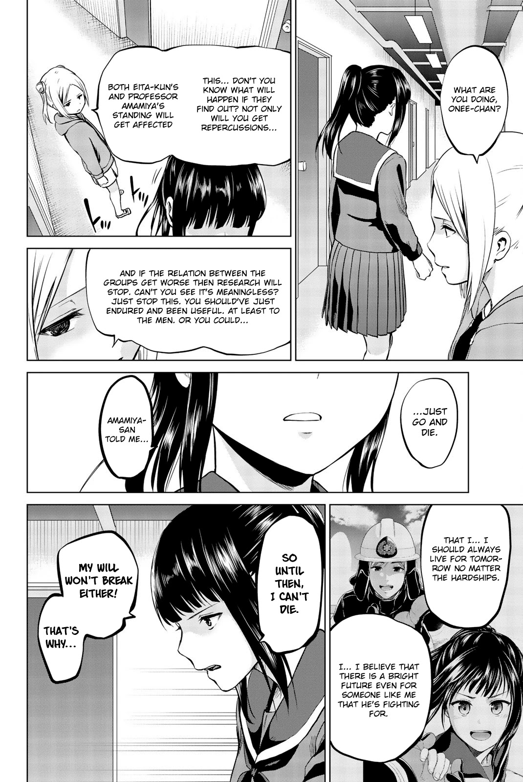 Infection Chapter 83 page 19 - Chapter 83: Cornered Kotori