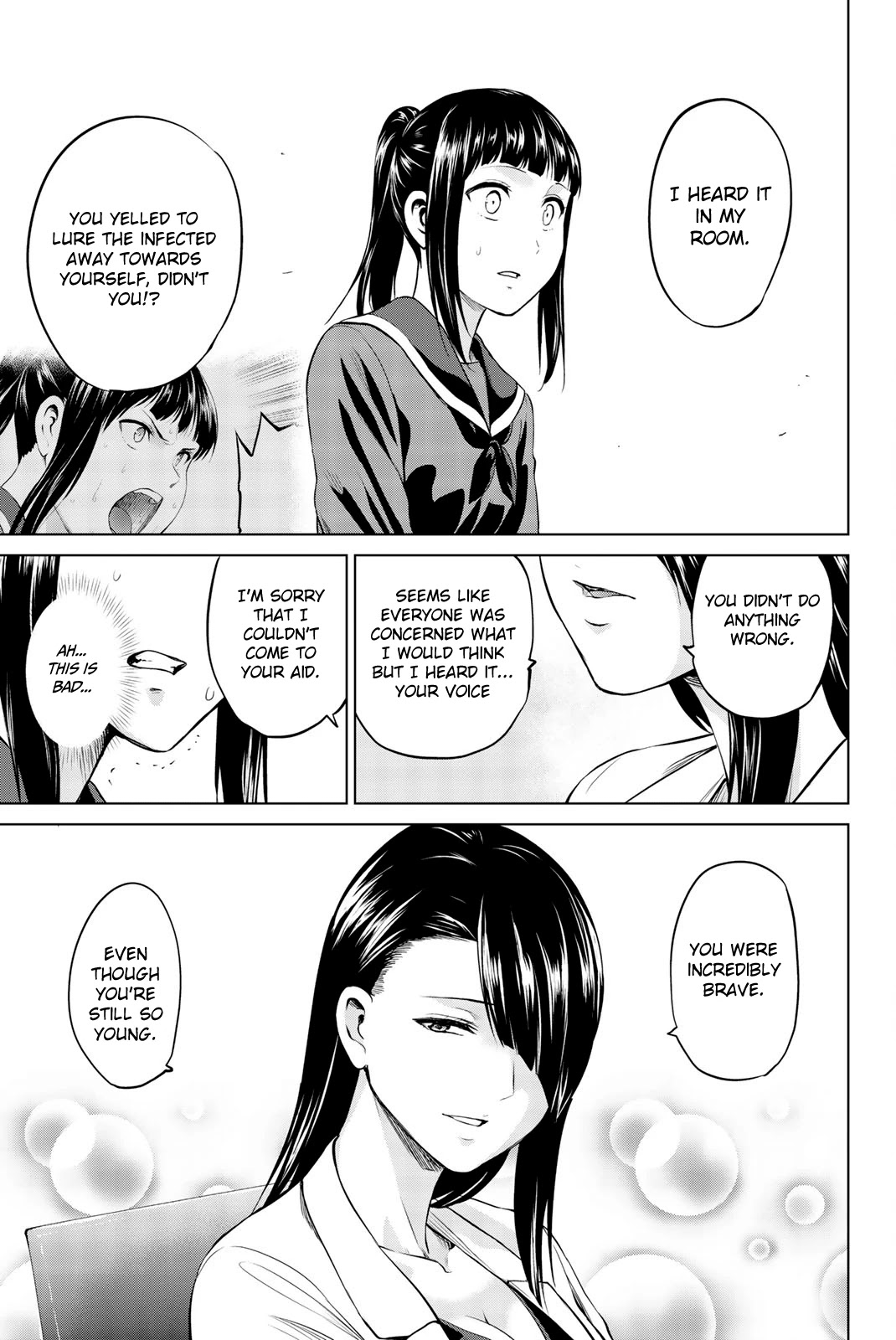 Infection Chapter 87 page 20 - Chapter 87: In the Shower Room