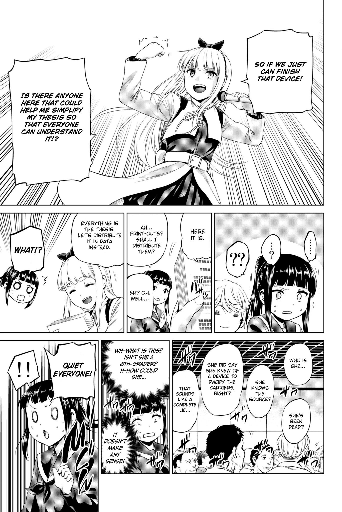 Infection Chapter 90 page 16 - Chapter 90: First Step Towards the Solution