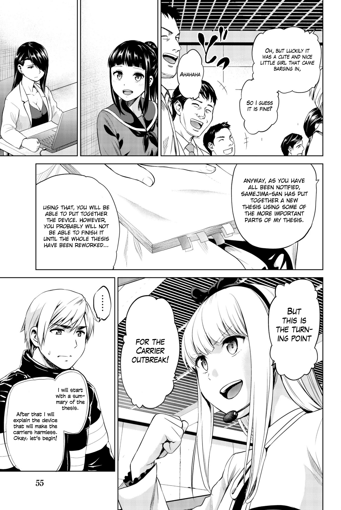 Infection Chapter 91 page 14 - Chapter 91: Turning Point