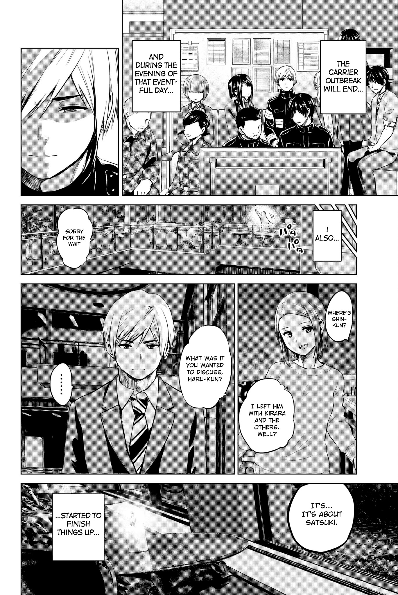 Infection Chapter 92 page 21 - Chapter 92: Kaori's Speech