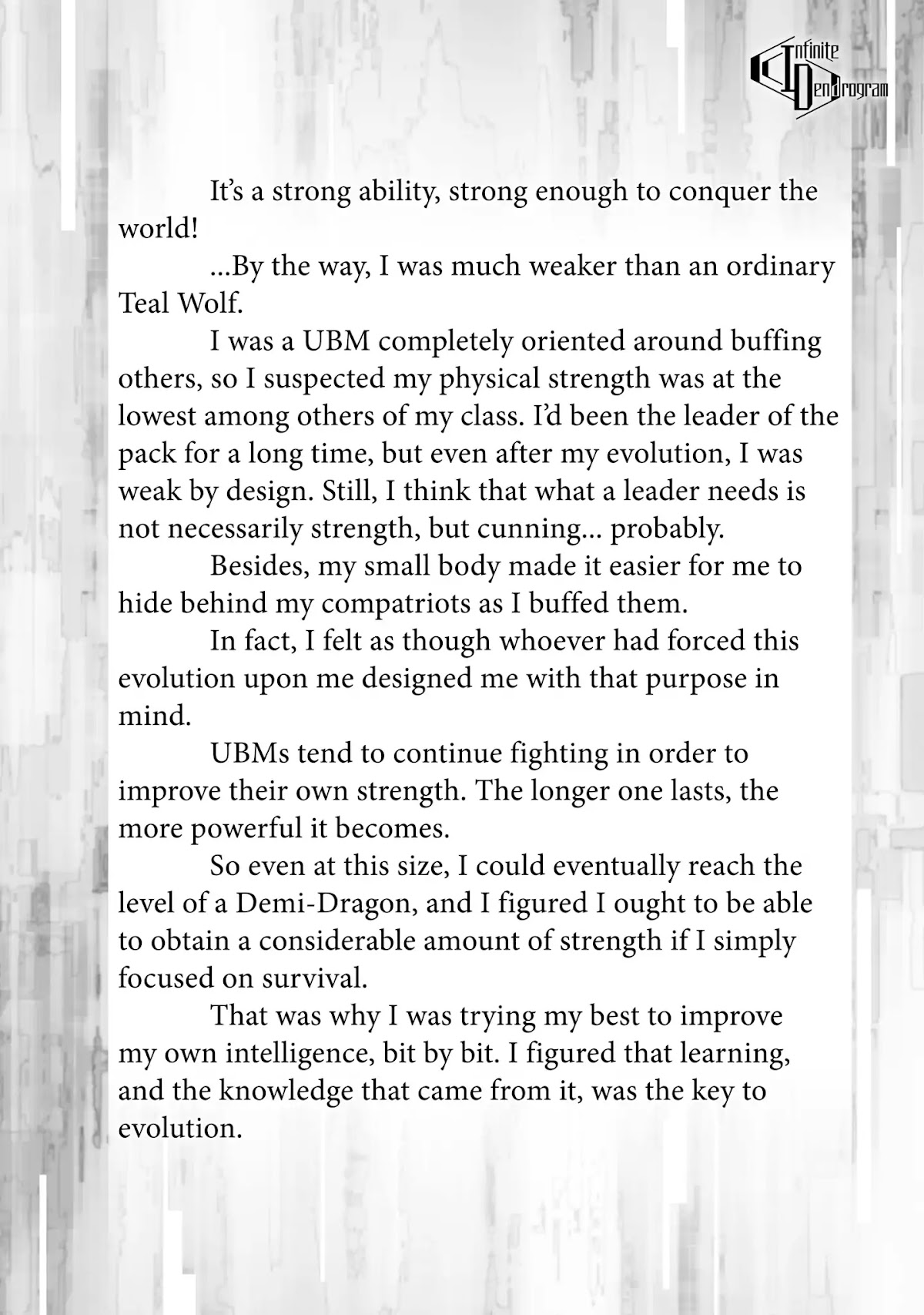 Infinite Dendrogram Chapter 10.5 page 4 - Vol.2 Bonus Short Story