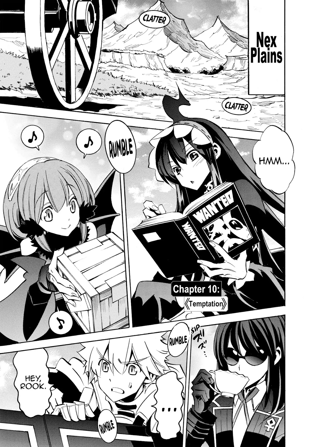 Infinite Dendrogram Chapter 10 page 1 - Chapter 10: Temptation