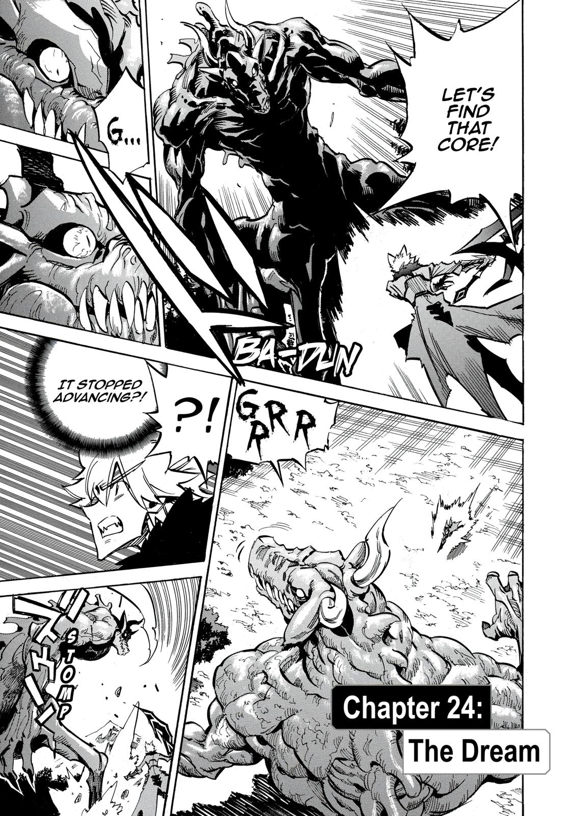 Infinite Dendrogram Chapter 24 page 1 - Chapter 24